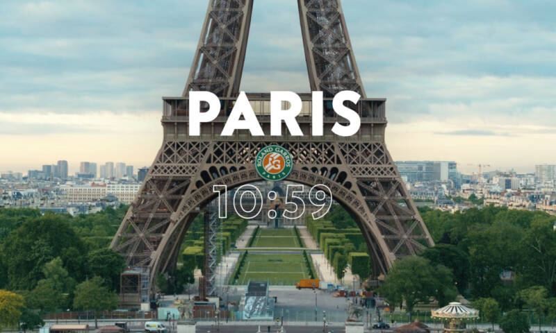 Aurevoir Charlie production - Roland Garros